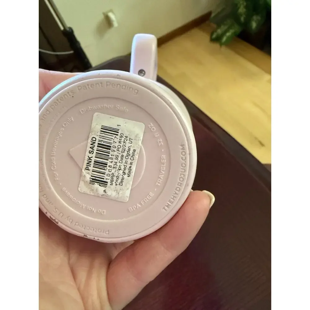 Hydrojug Traveler Pink Sand 32oz